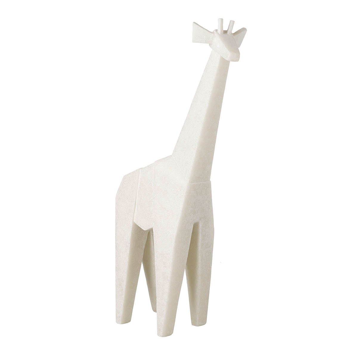 Geometric White Giraffe