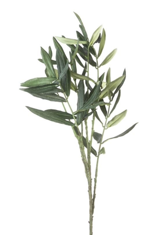 Faux Olive Branch, Single Stems