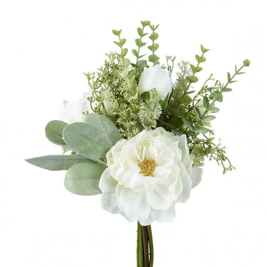 Floral Bouquet, White