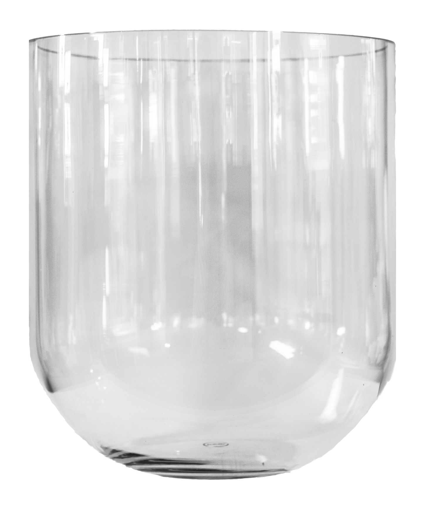 Simple Clear Vase, Large