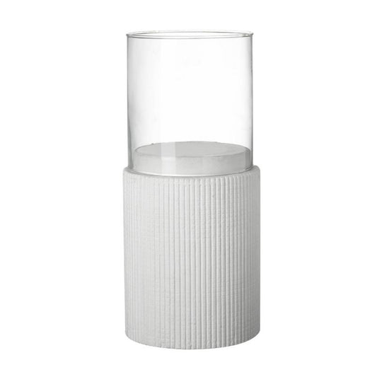 White Hurricane Lantern