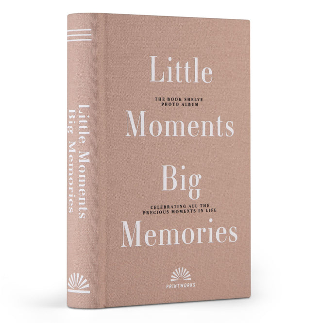 Printworks Little Moments Big Memories Bookshelf Photo Album