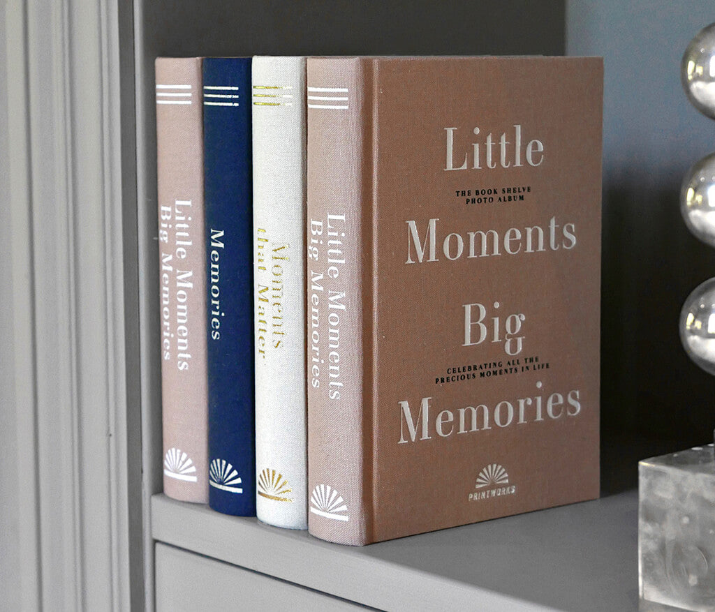 Printworks Little Moments Big Memories Bookshelf Photo Album